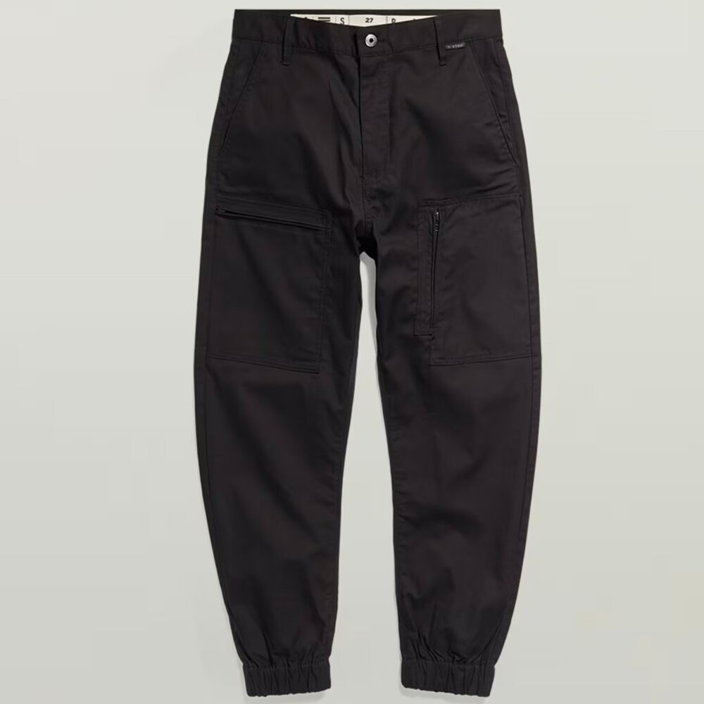 G-Star RAW Womens Regular Cargo Boyfriend Pants Size 8 Black 29